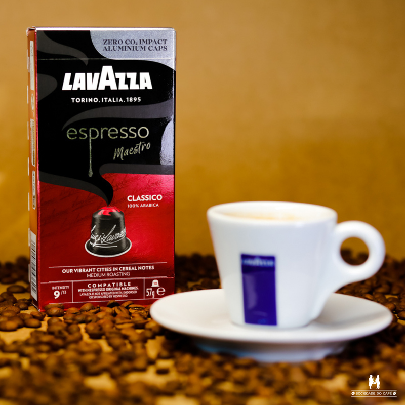 Cápsulas Maestro Espresso Clássico Lavazza 10 unidades